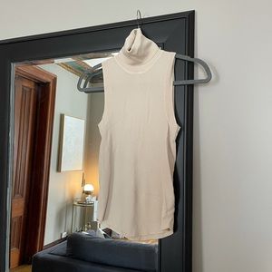 ZARA High-Collar Knit Top